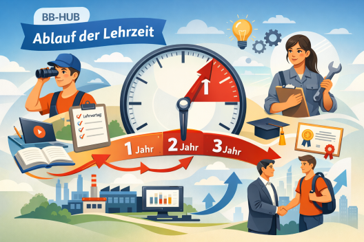 Mit dem Ablaufplan der Lehrzeit den Überblick behalten
